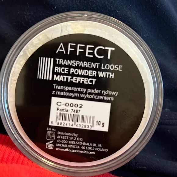 AFFECT Loose Rice Powder Matt-Effect Transparent Setting Matte Makeup - Picture 2 of 5